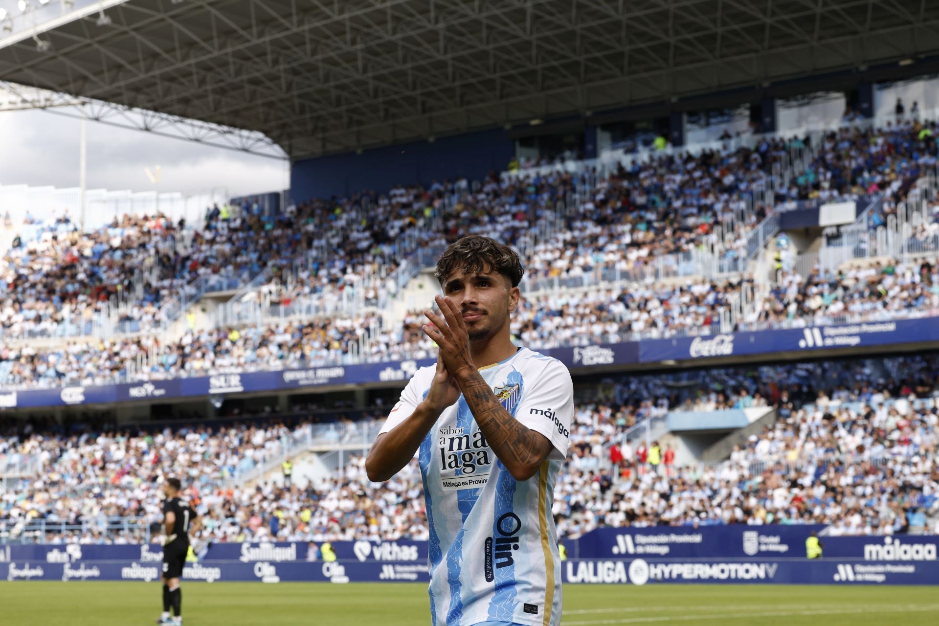 El Málaga-Eibar, en imágenes