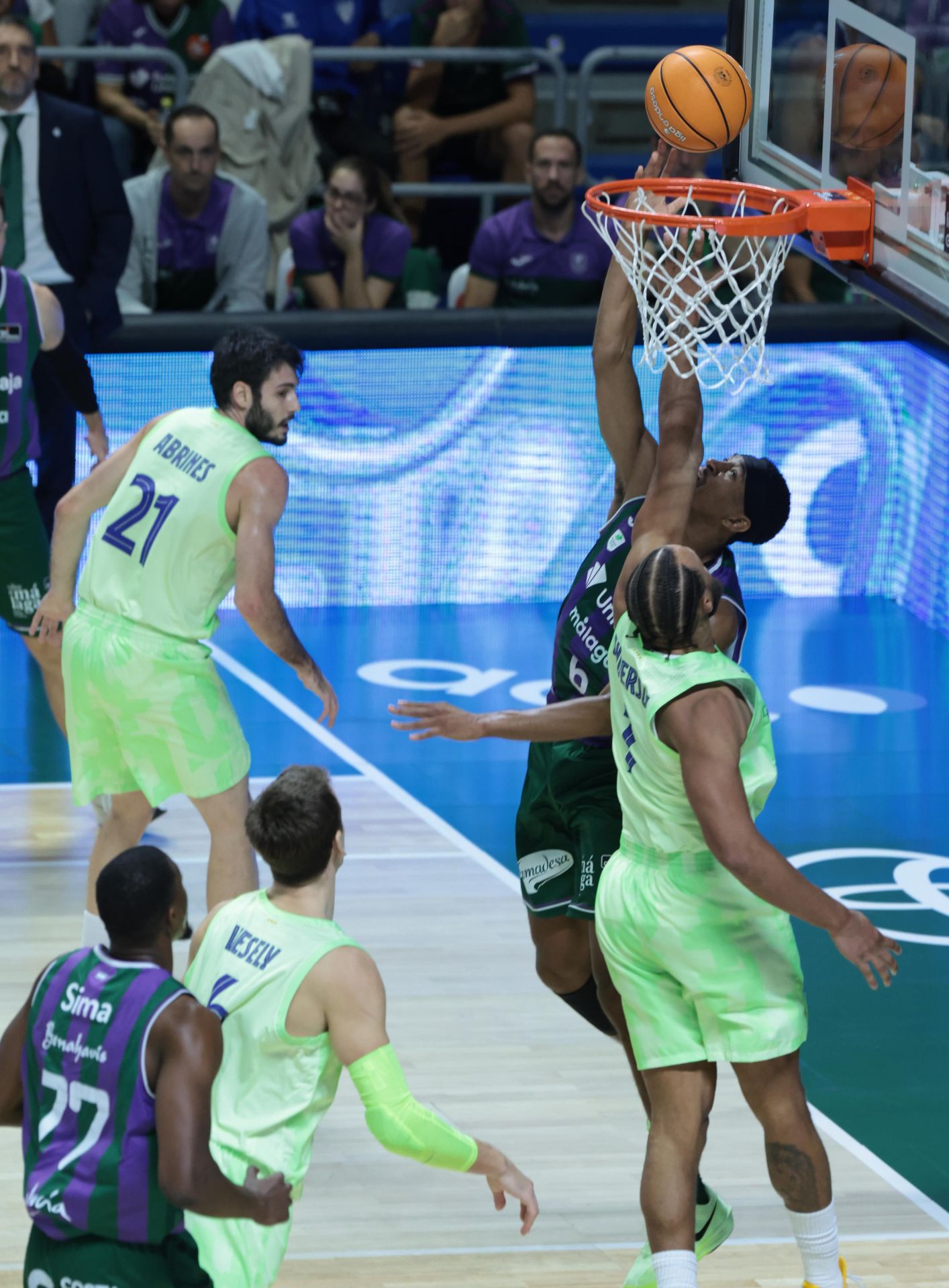 El Unicaja-Barça, en imágenes