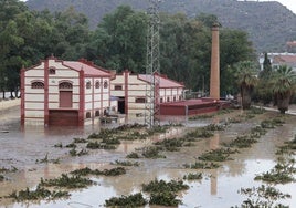 Una imagen tomada en la zona del Guadalhorce, una de las más afectadas por la Dana.