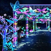 Festival de las linternas en Málaga: así serán los montajes en el Parque del Oeste