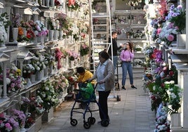 Cementerio de San Bernabé, en Marbella.