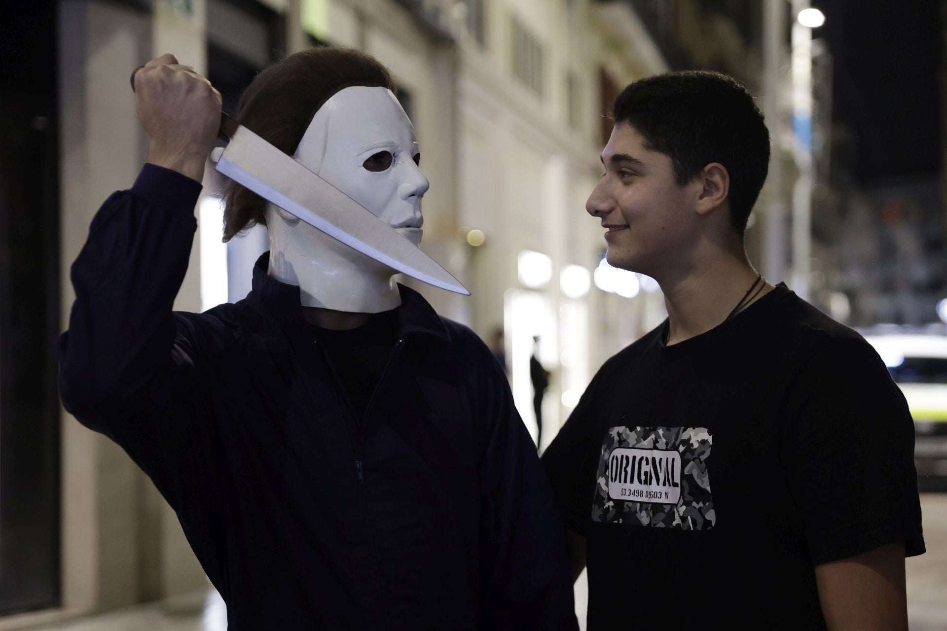 Noche de Halloween en el Centro de Málaga