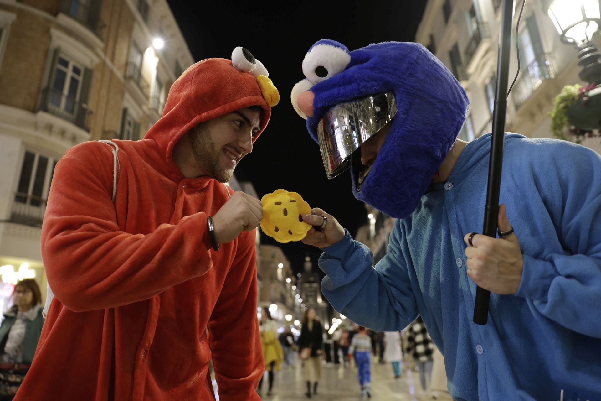 Noche de Halloween en el Centro de Málaga