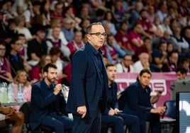 Diego Ocampo, en un partido de esta temporada.