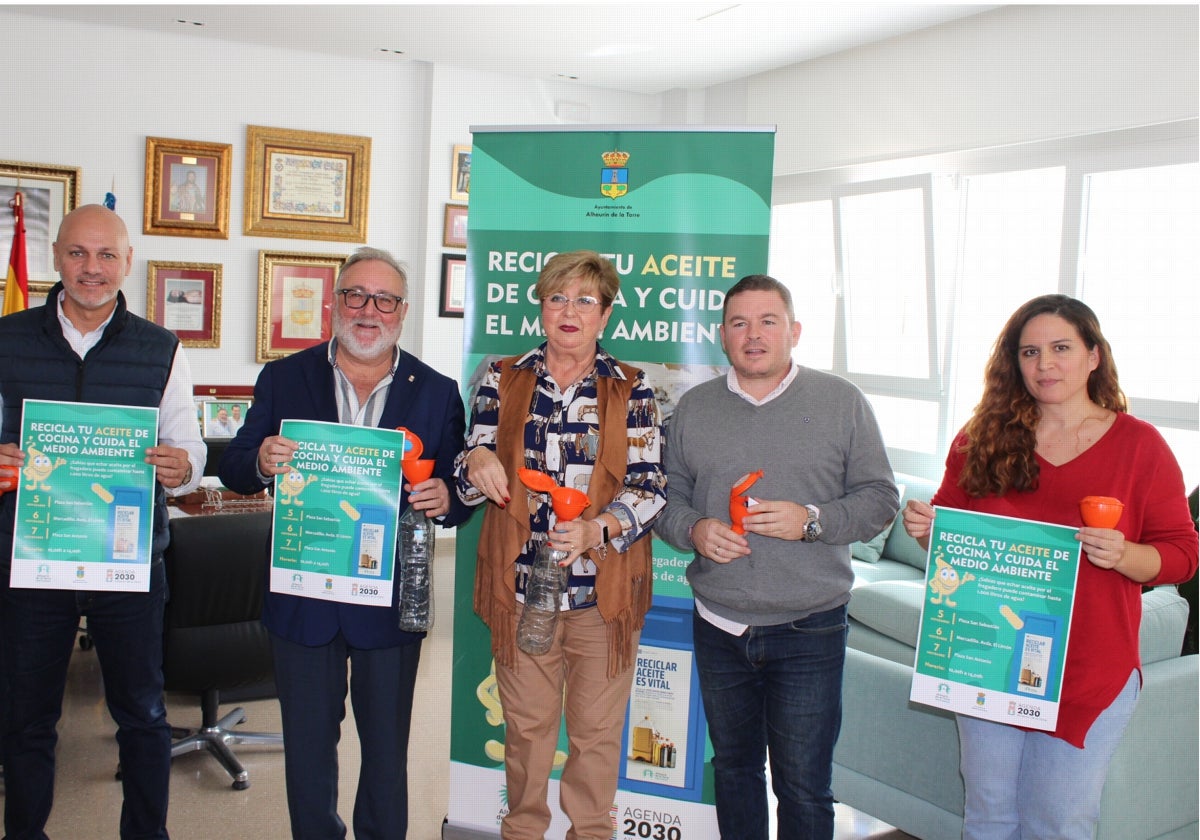 Presentación de la campaña en el Ayuntamiento alhaurino.