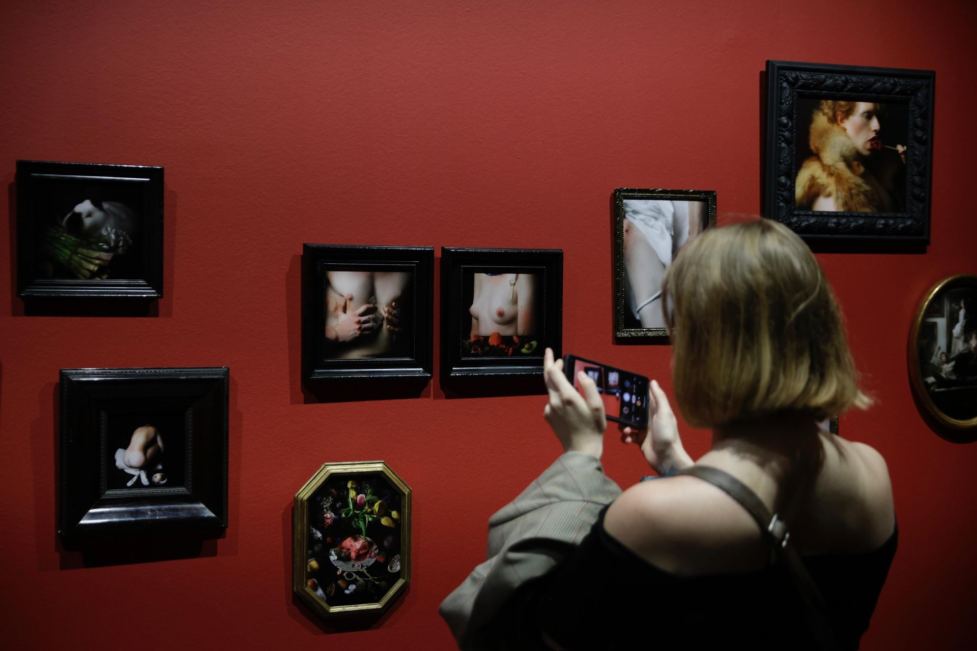 &#039;Belleza furtiva&#039;, de Alisa Sibirskaya, en el Museo Ruso de Málaga