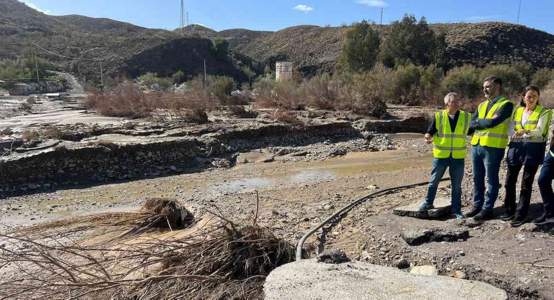 Daños de la reciente DANA en la provincia de Almería.