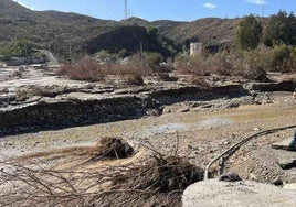 Daños de la reciente DANA en la provincia de Almería.