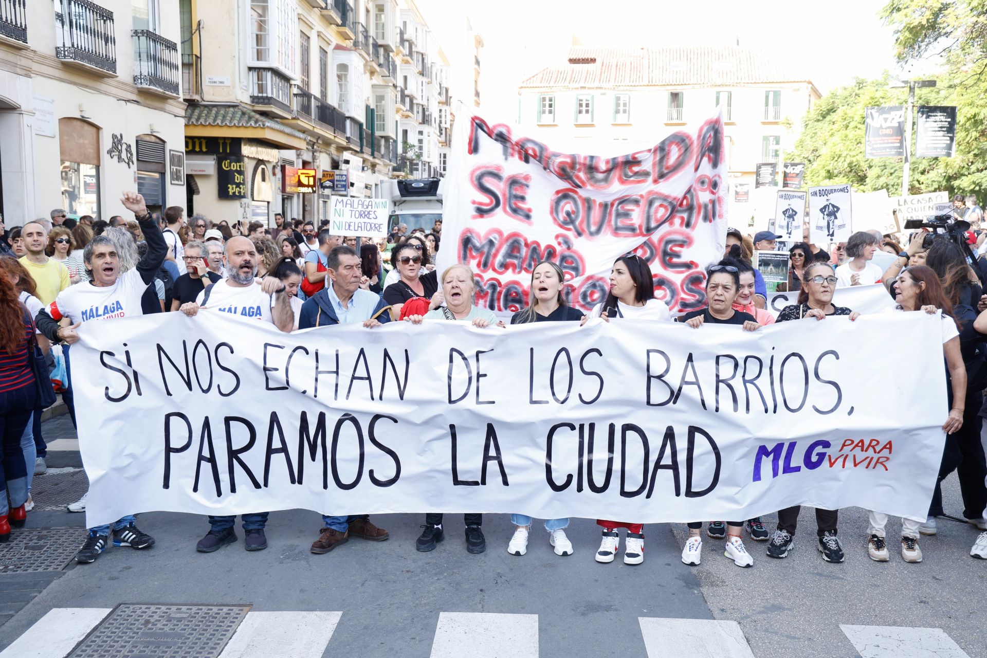 El 9N en Málaga, en imágenes