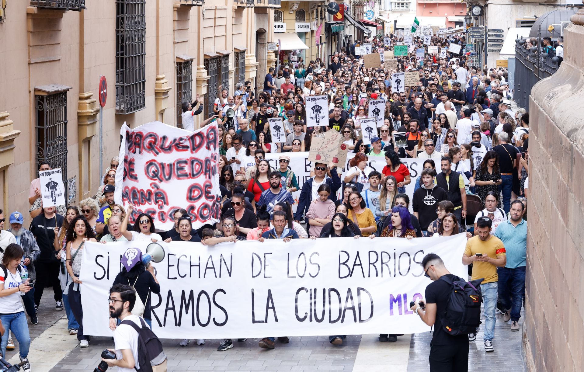 El 9N en Málaga, en imágenes