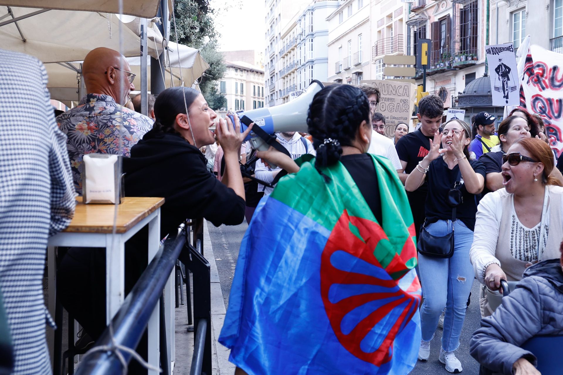 El 9N en Málaga, en imágenes