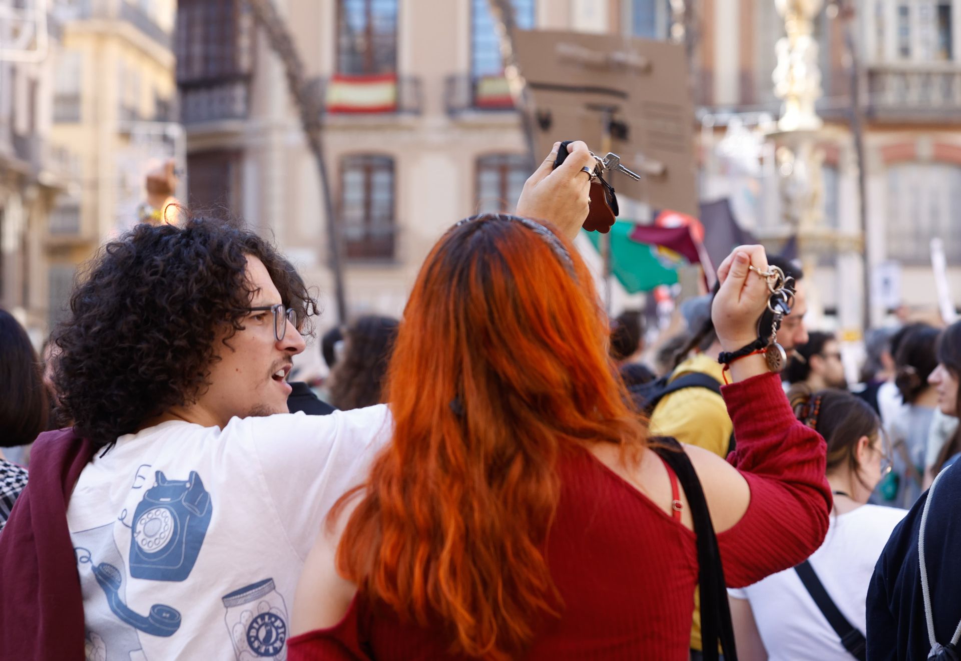 El 9N en Málaga, en imágenes