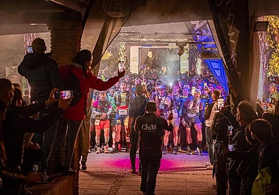 Un momento de la salida.