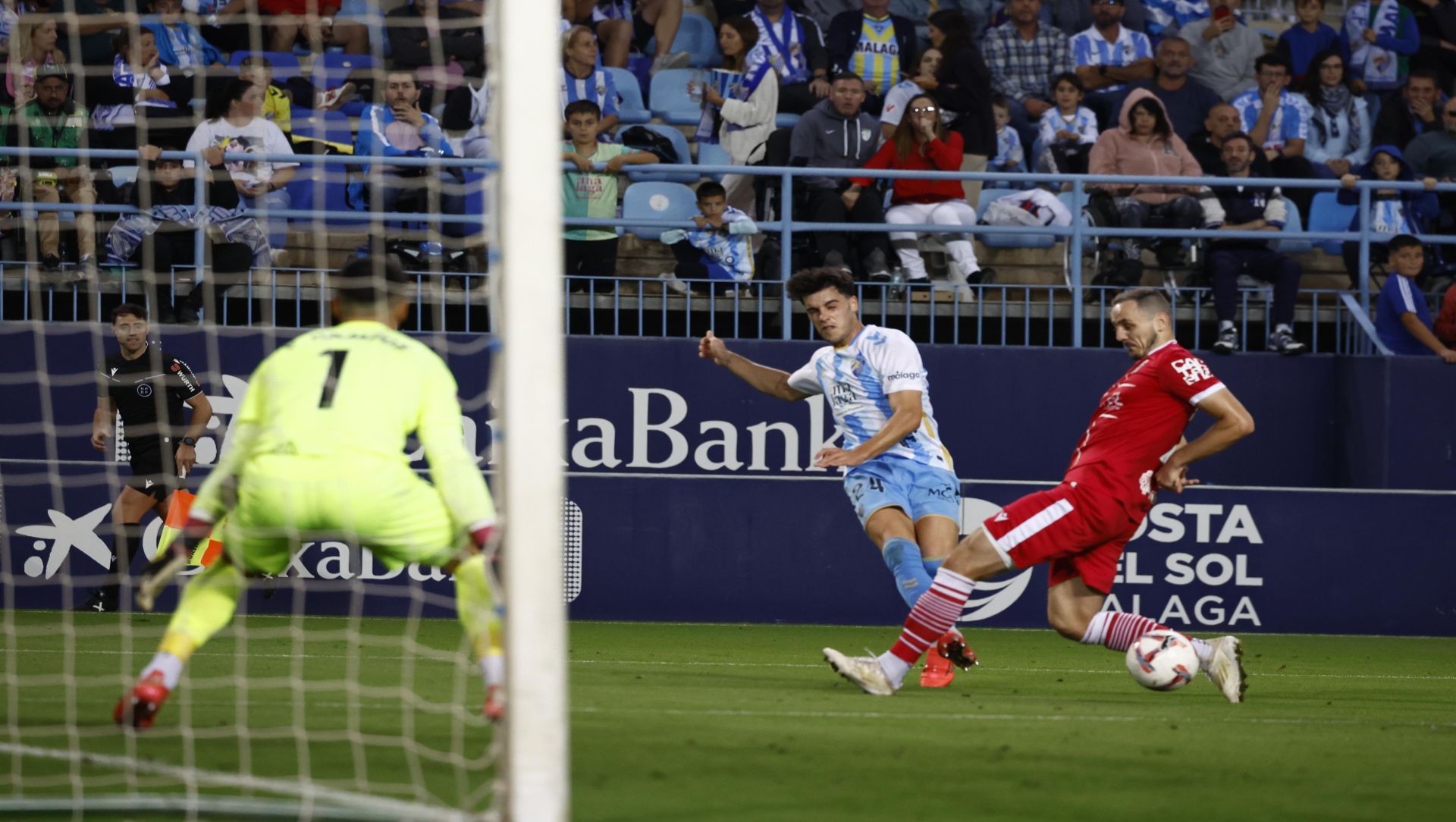 El Málaga - Cartagena, en imágenes