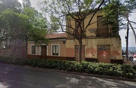 Casas que van a ser expropiadas por la Gerencia Municipal de Urbanismo.