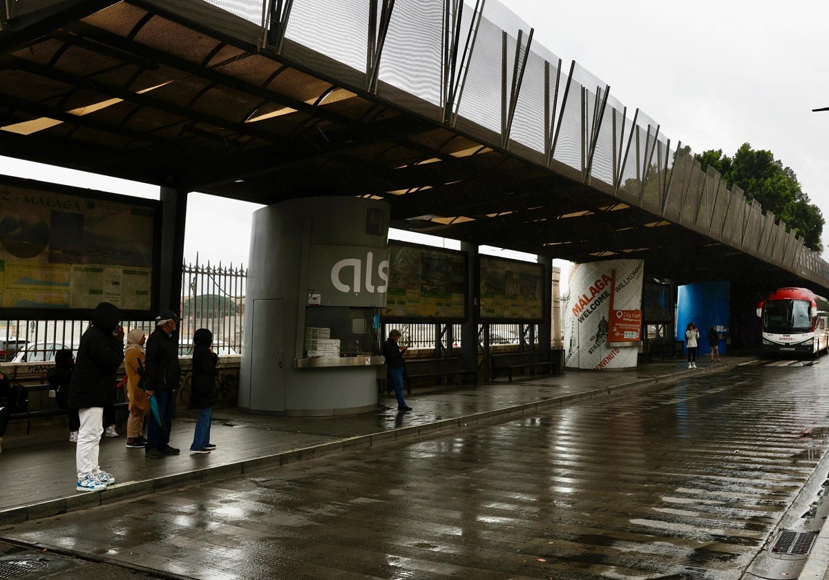 Estación de autobuses interurbanos en Muelle de Heredia en la capital.