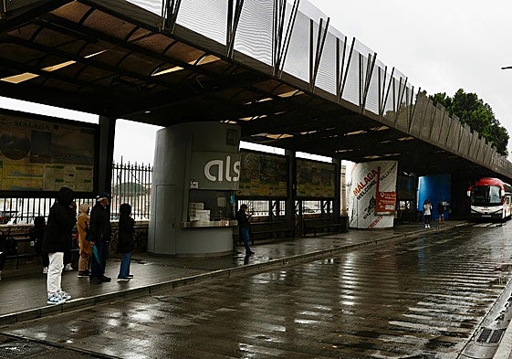 Estación de autobuses interurbanos en Muelle de Heredia en la capital.