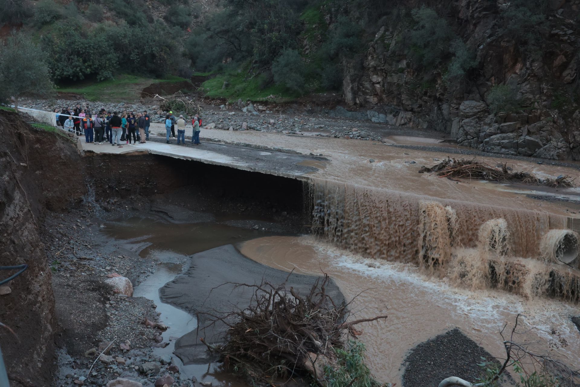 Efectos de la DANA en Almogía