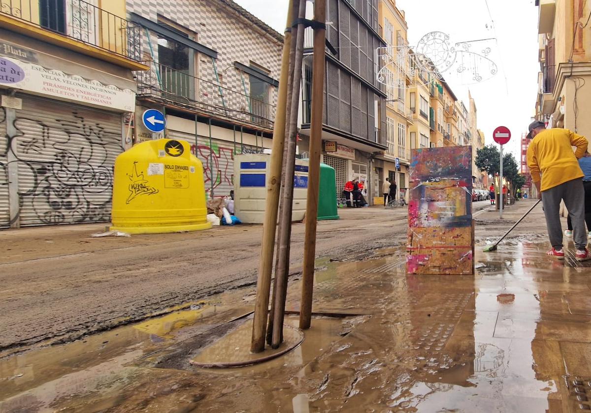 Málaga, el día después de la DANA en imágenes