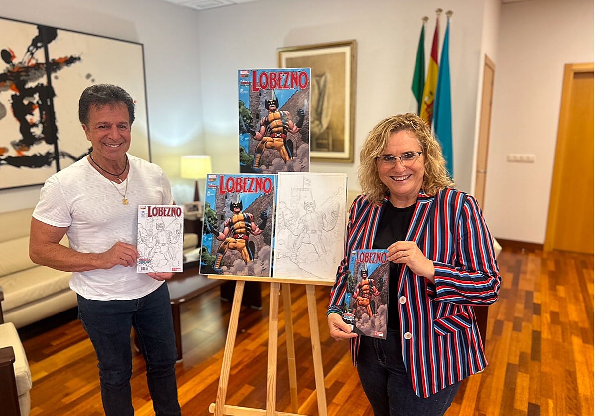 Presentación de la portada de Marvel.