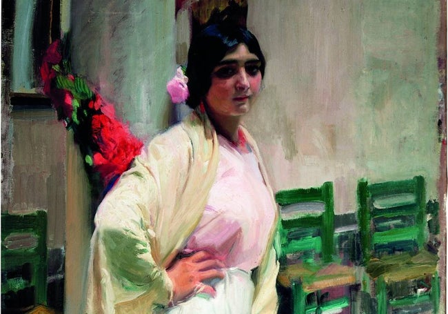 'María la guapa', obra pintada por Sorolla en 1915.