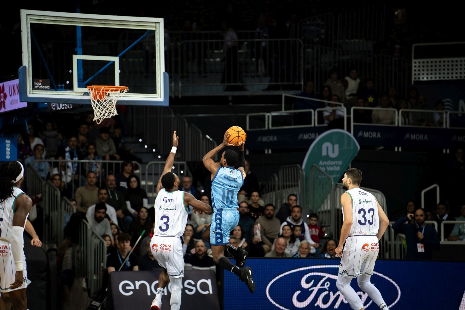 El Andorra-Unicaja, en imágenes