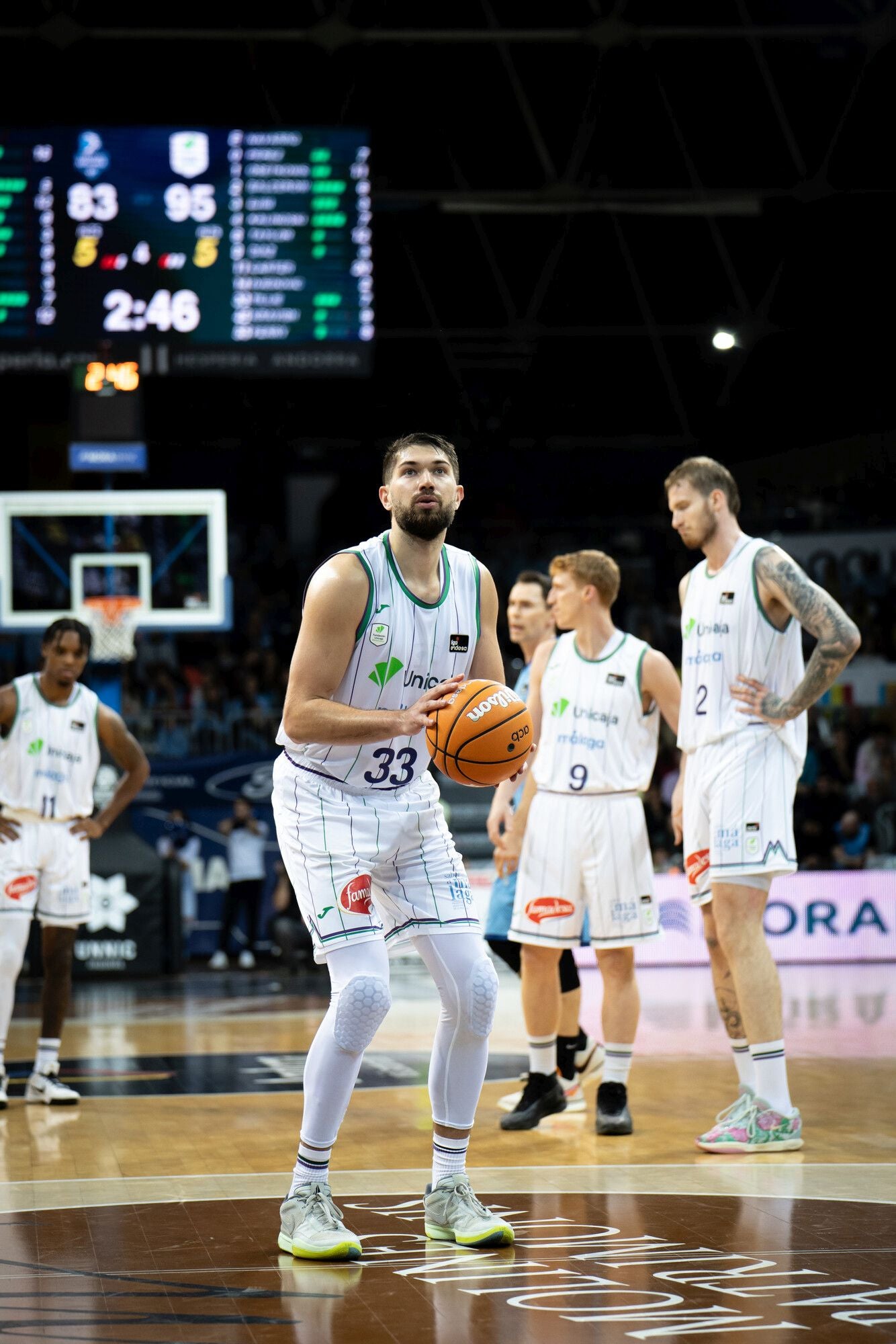 El Andorra-Unicaja, en imágenes