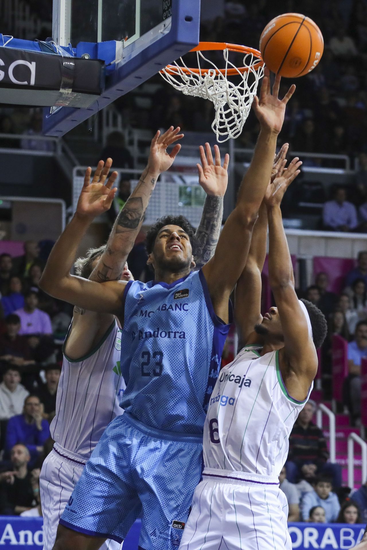 El Andorra-Unicaja, en imágenes