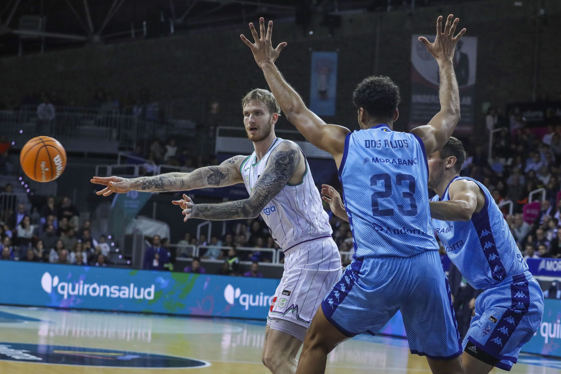 El Andorra-Unicaja, en imágenes