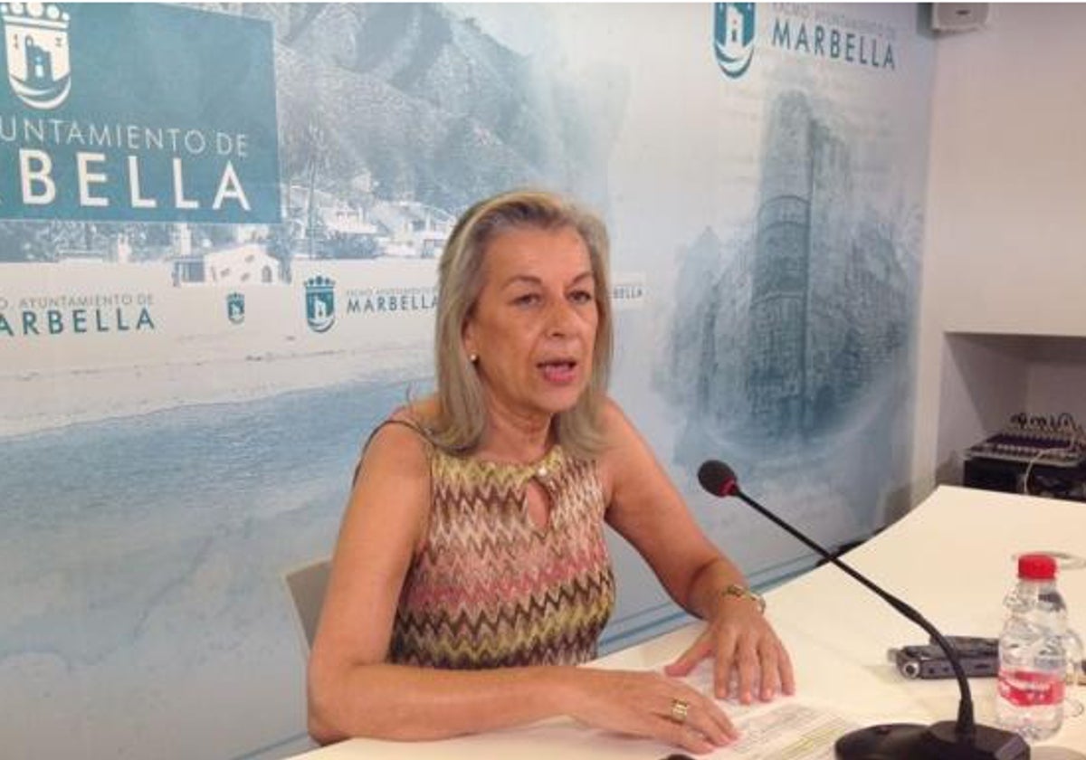 Caracuel, en una imagen de archivo en una rueda de prensa en Marbella.