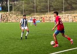 Carrasco, jugador del Estepona.