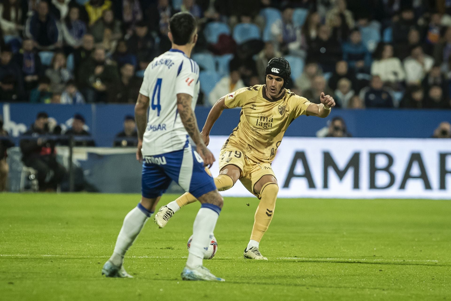 El Zaragoza-Málaga, en imágenes