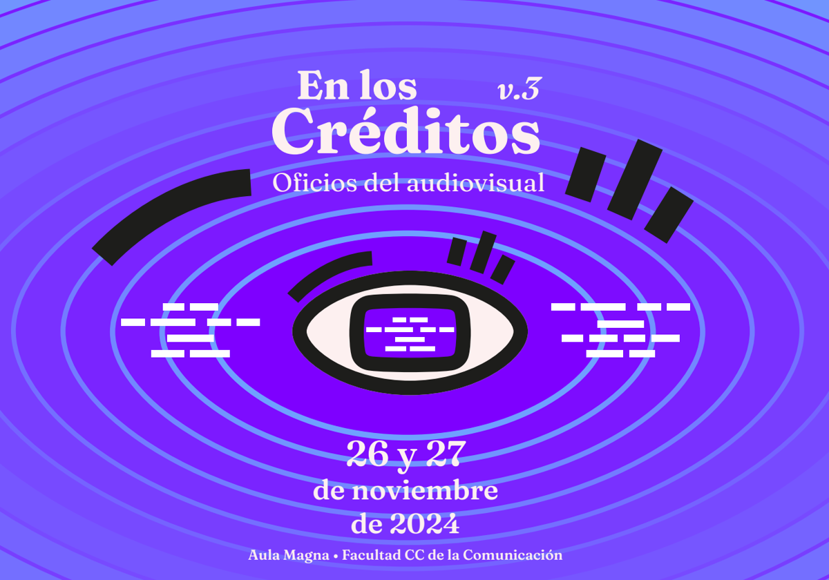 Cartel de la 3ª edición de 'En los Créditos'