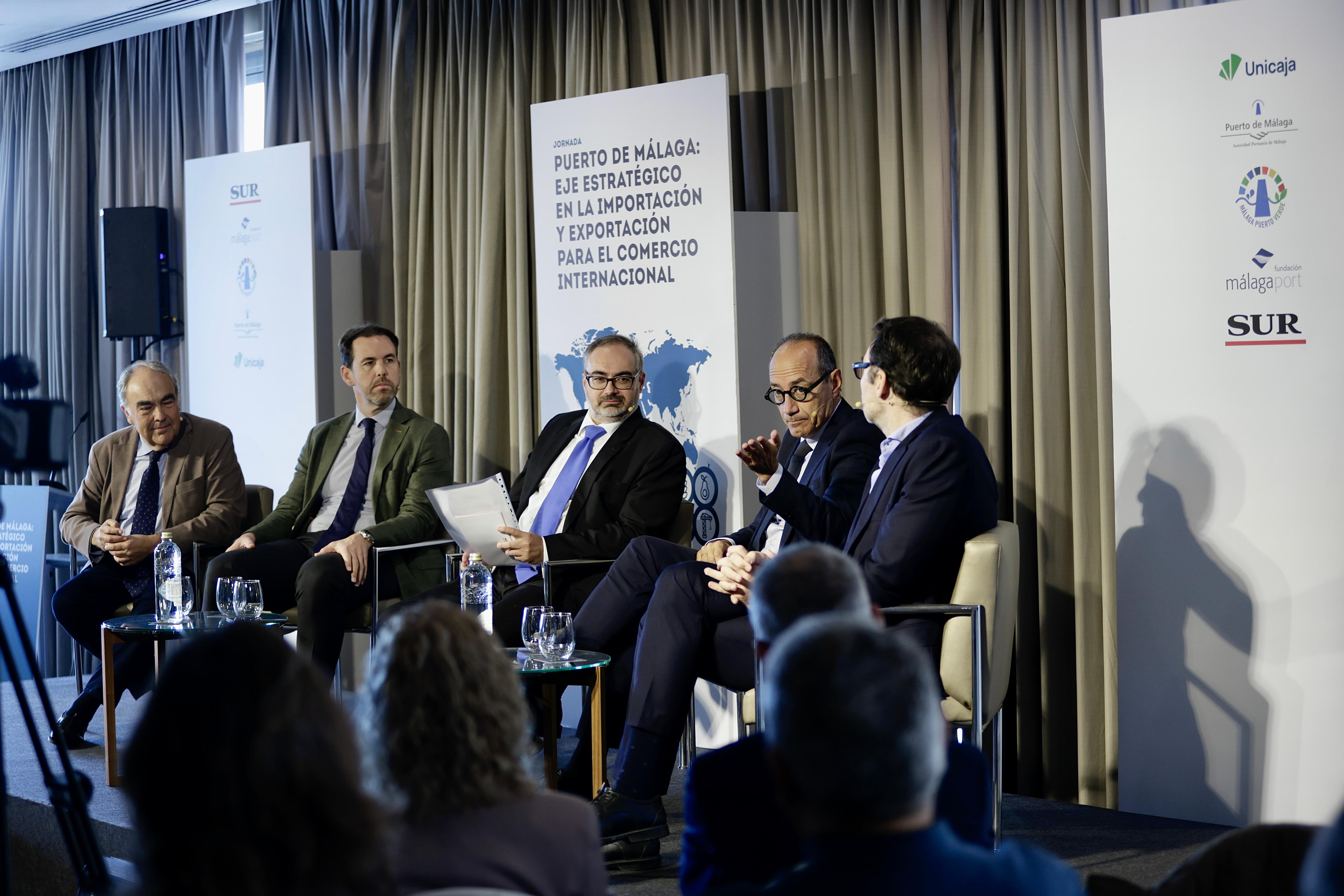 Foro el Puerto de Málaga, eje del comercio internacional