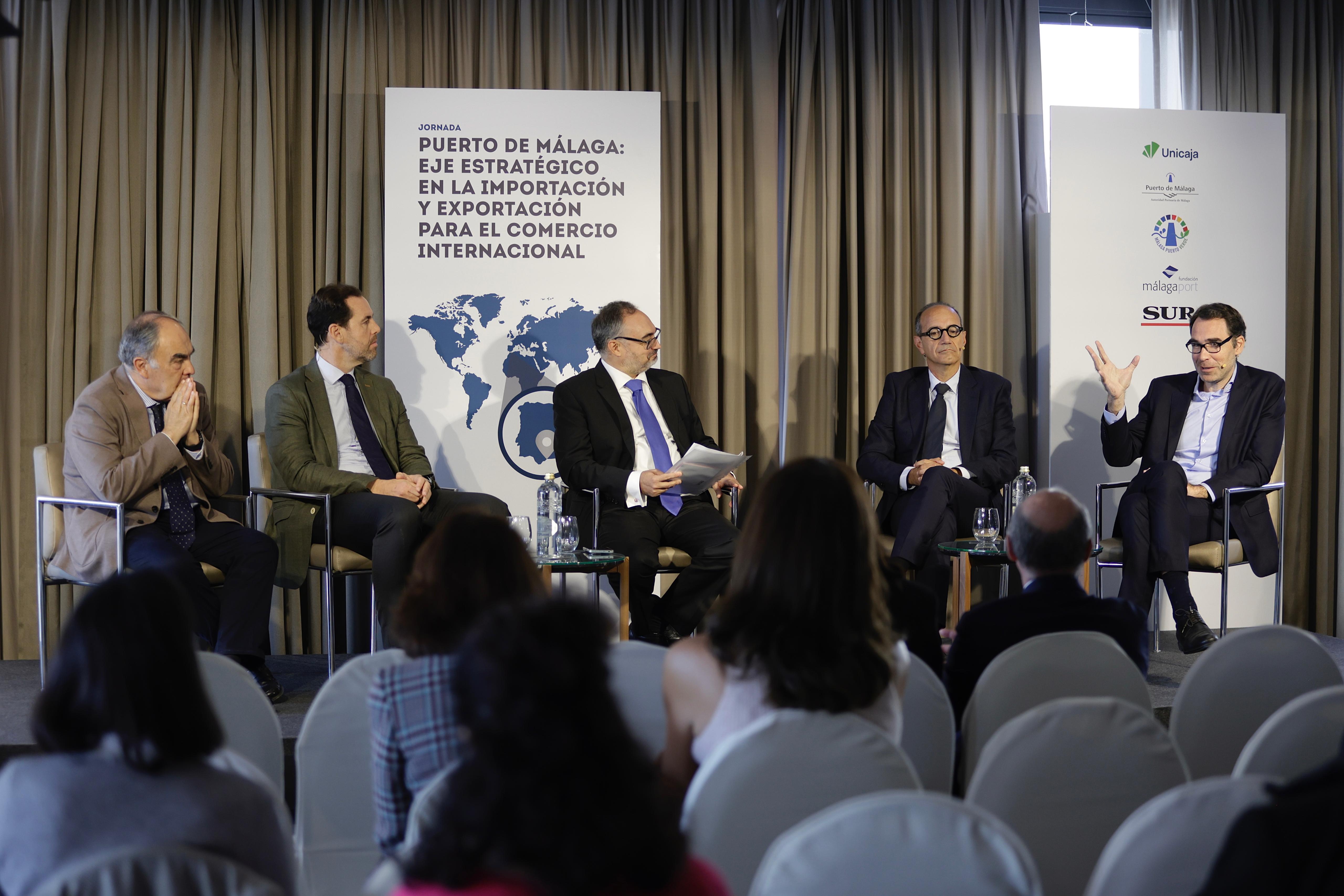 Foro el Puerto de Málaga, eje del comercio internacional