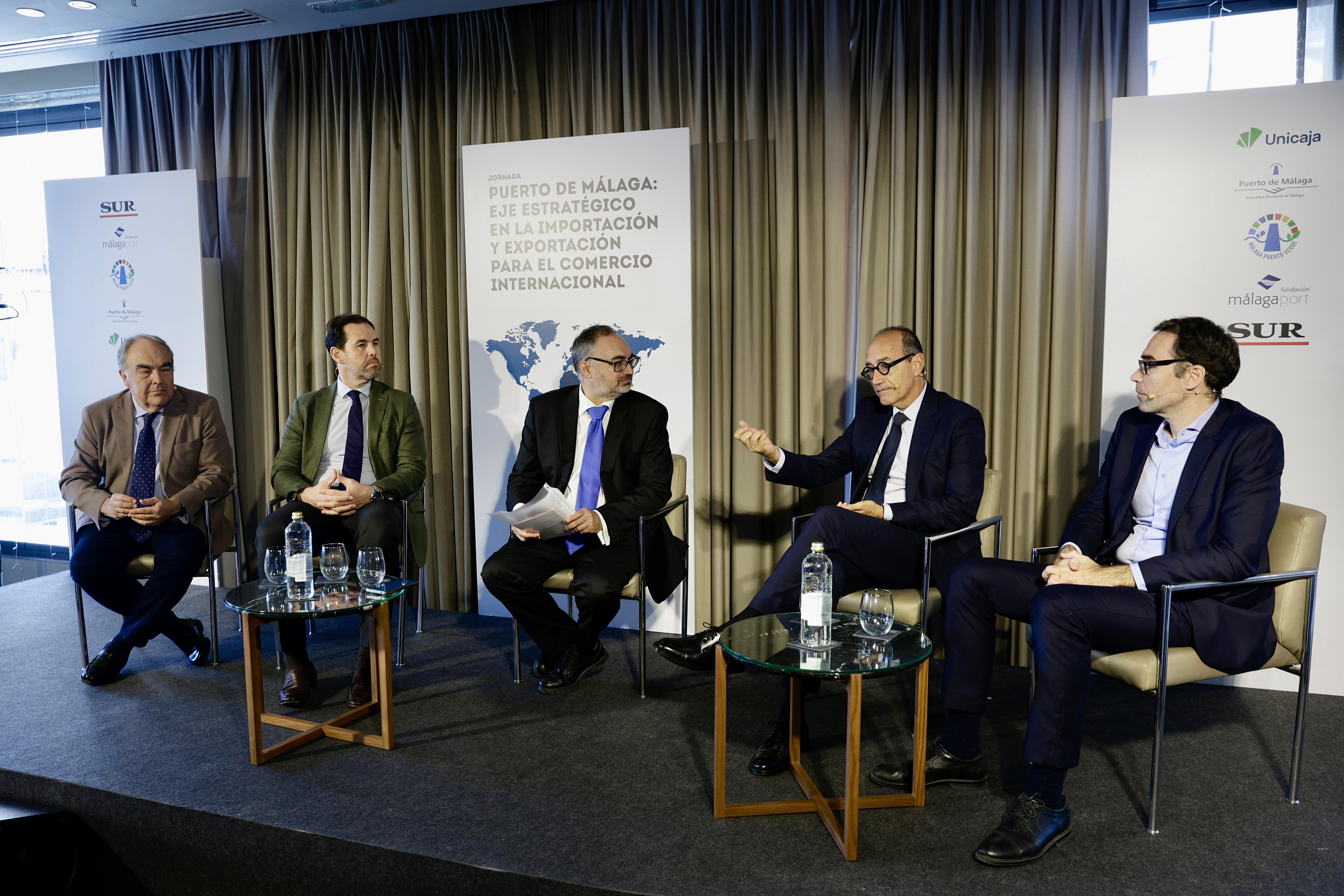 Foro el Puerto de Málaga, eje del comercio internacional