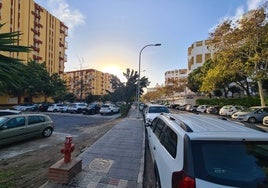 Vista de la avenida Gamonal, en Arroyo de la Miel.