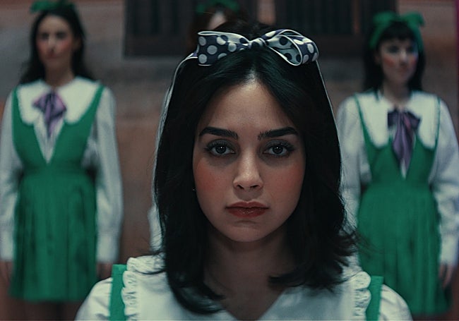 Fragmento de la película con la protagonista Laura Franco (Melissa Barrera)