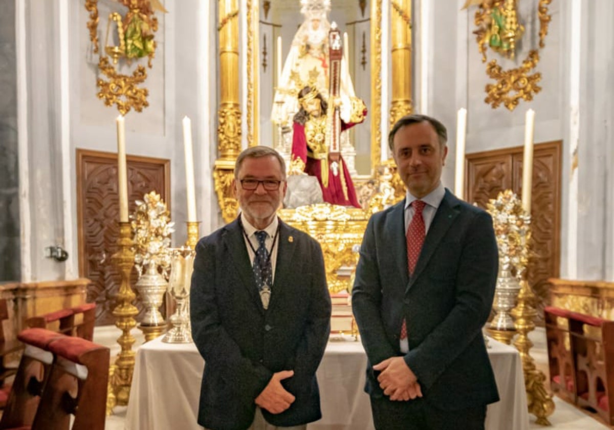 La Hermandad de la Misericordia fija la bendición del nuevo Cristo de Ánimas de Málaga