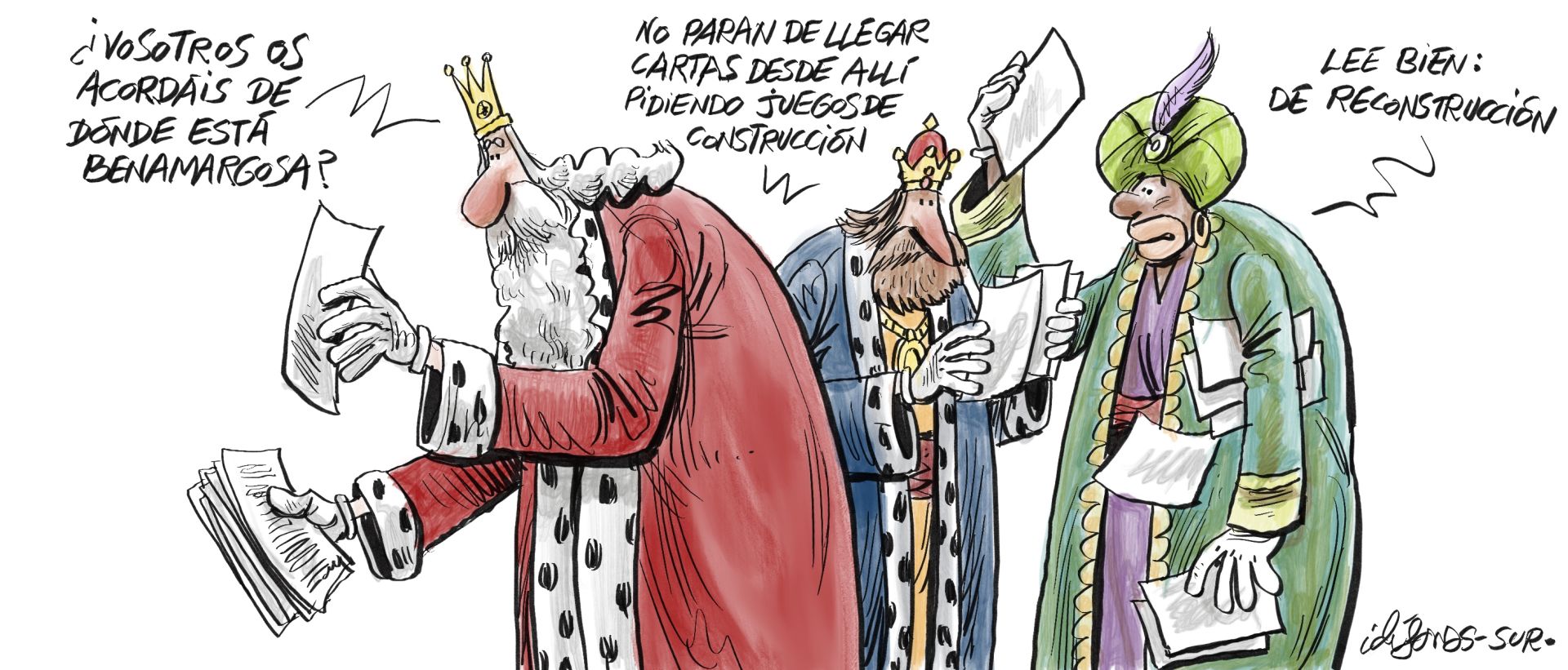 El mes de noviembre en las viñetas de Idígoras y Pachi