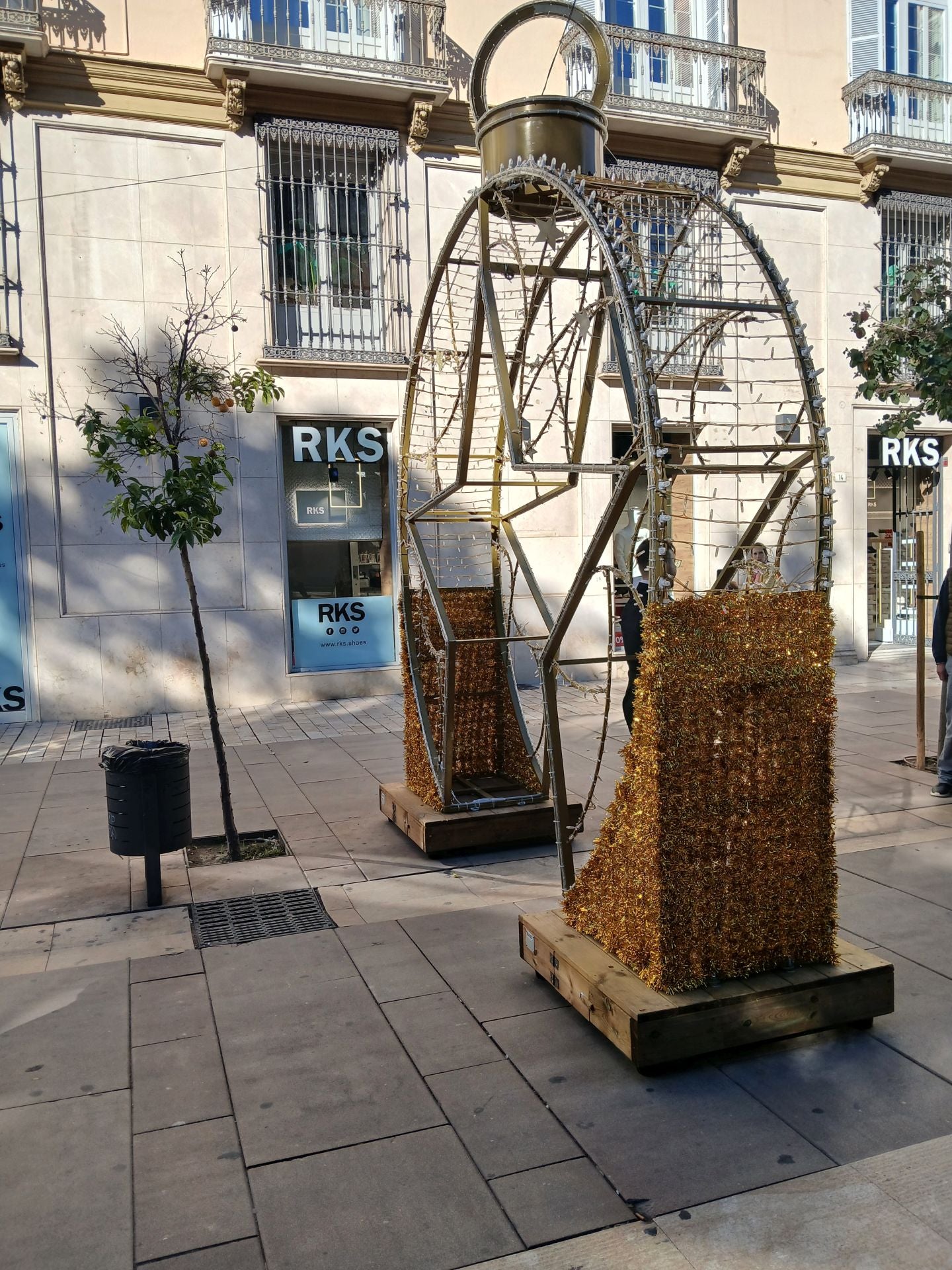 La decoración de Navidad de la Alameda, en imágenes