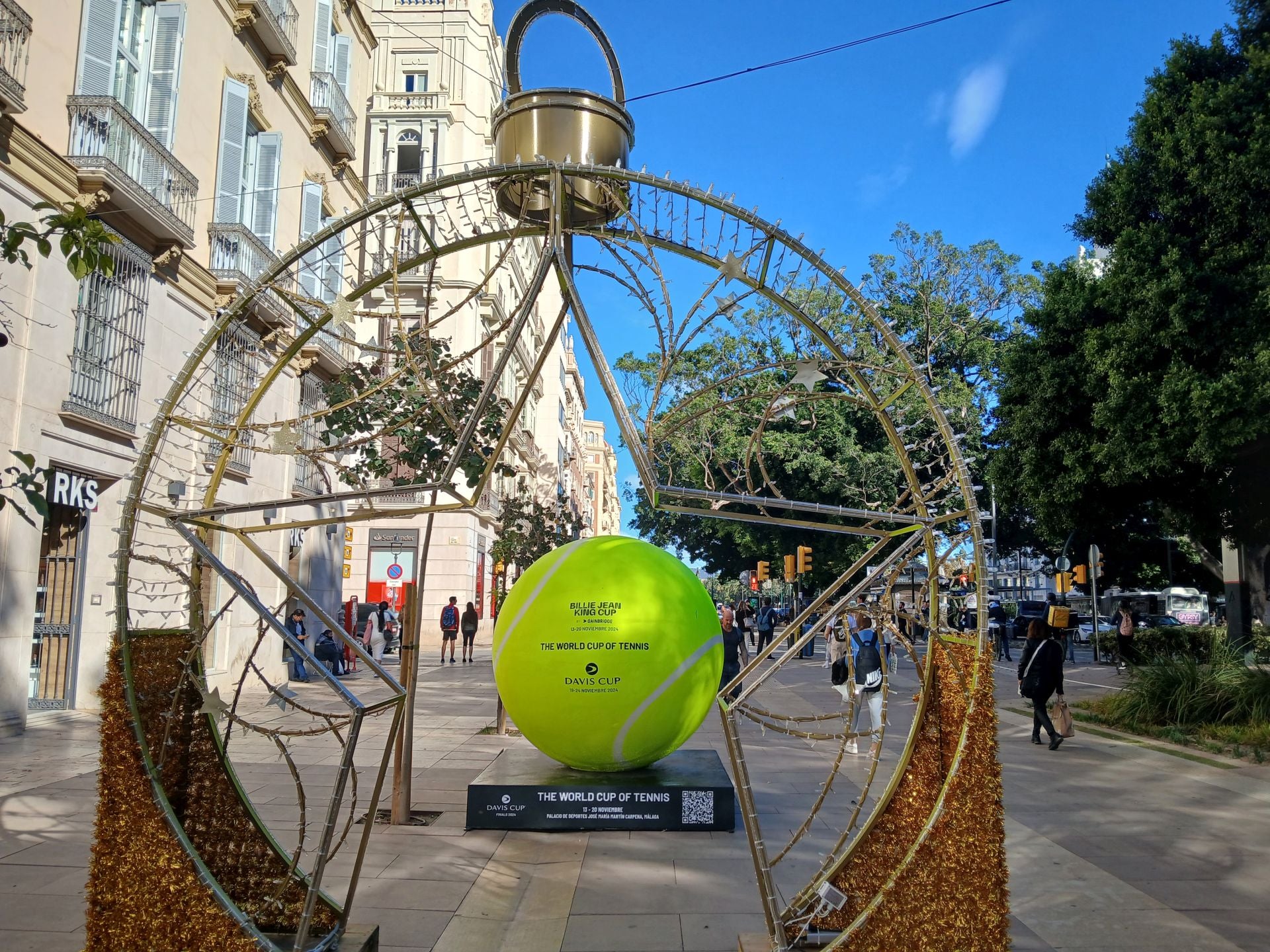 La decoración de Navidad de la Alameda, en imágenes