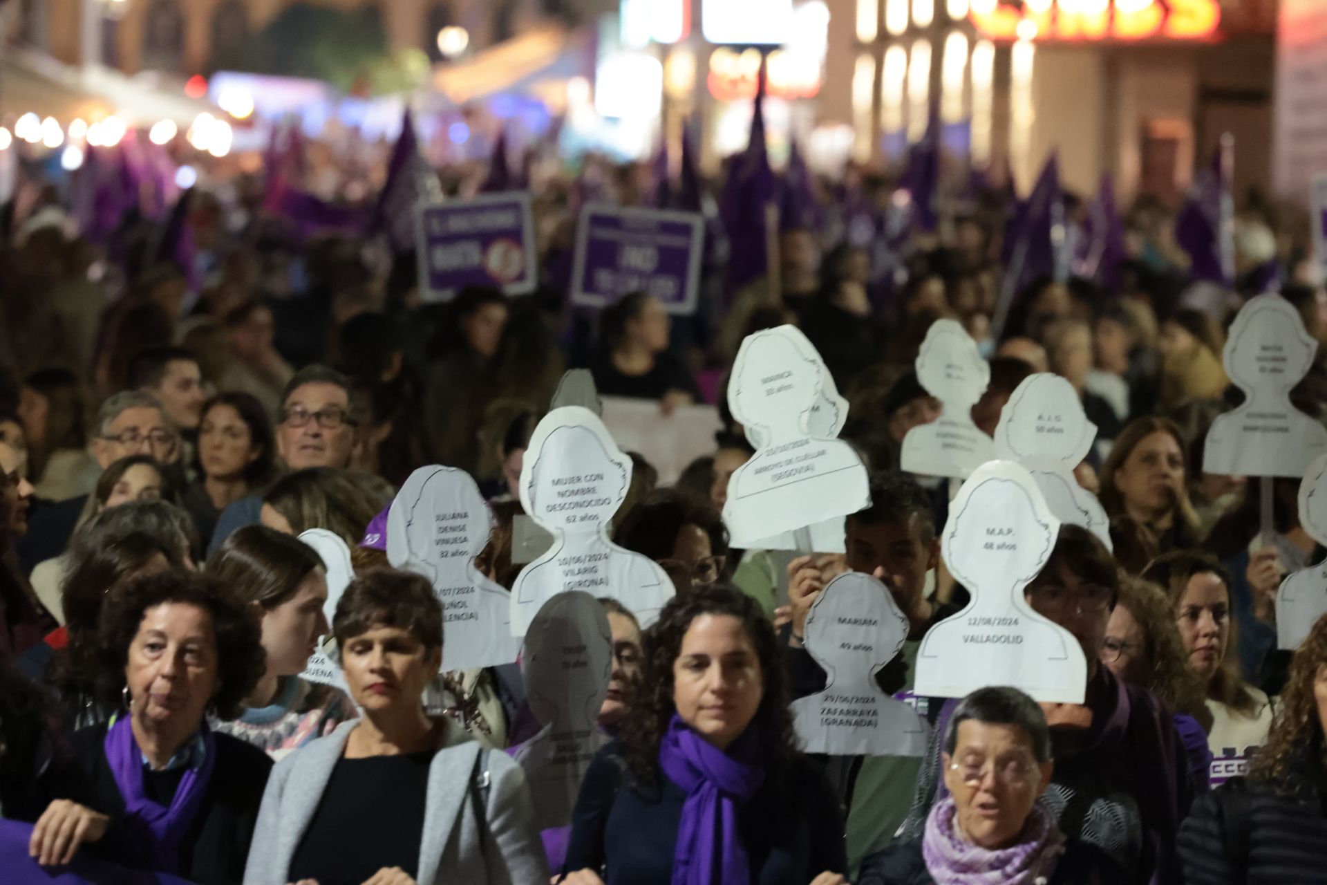 Así ha sido el 25N en Málaga