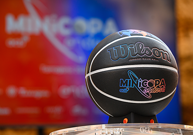 El balón de la Minicopa Endesa.