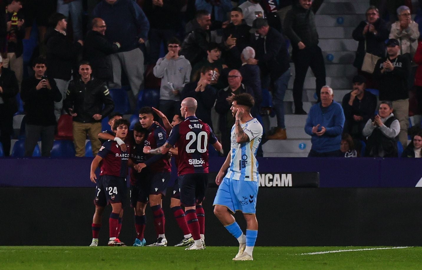 El Levante-Málaga, en imágenes