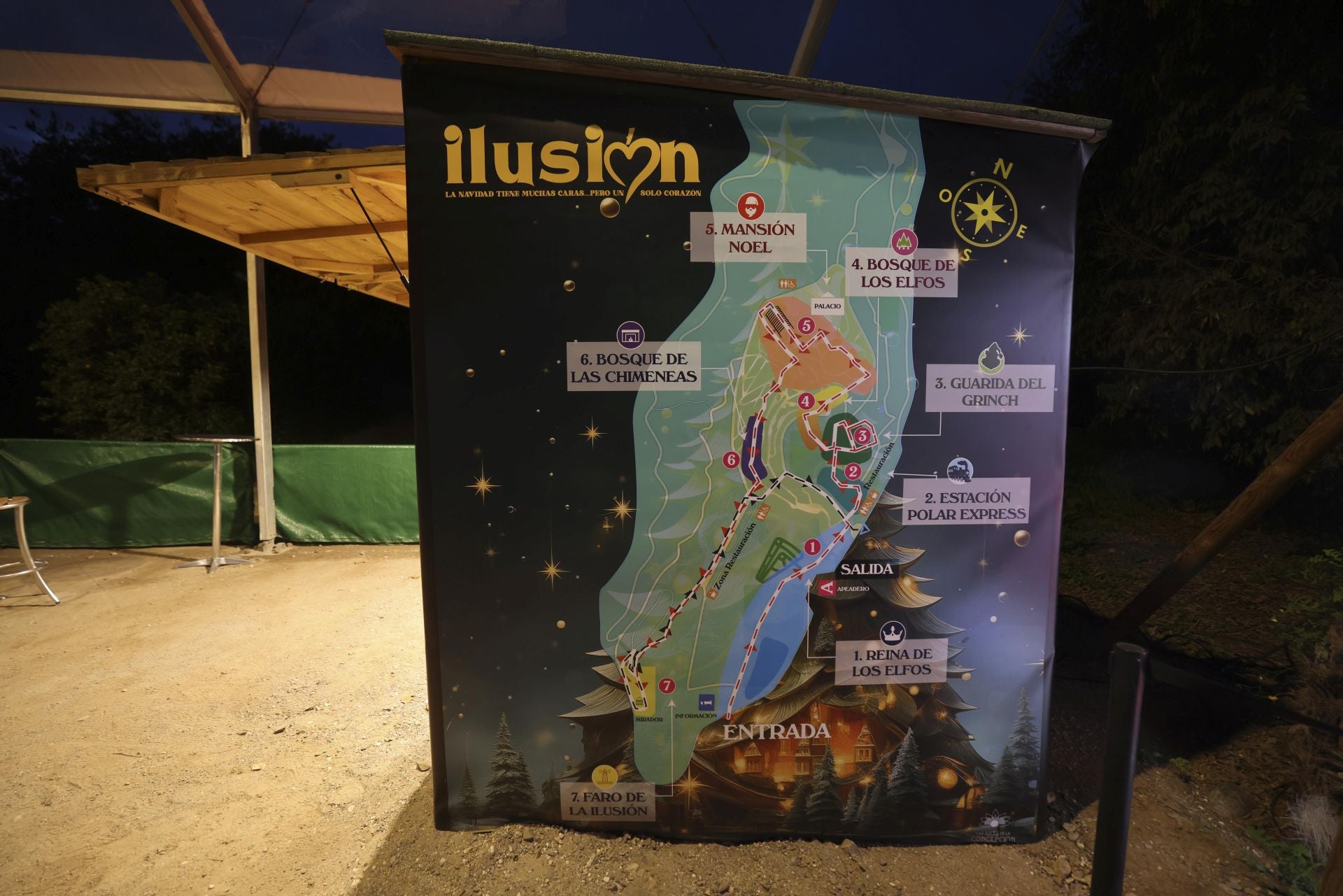 &#039;Ilusión&#039;, el espectáculo navideño de La Concepción, en imágenes