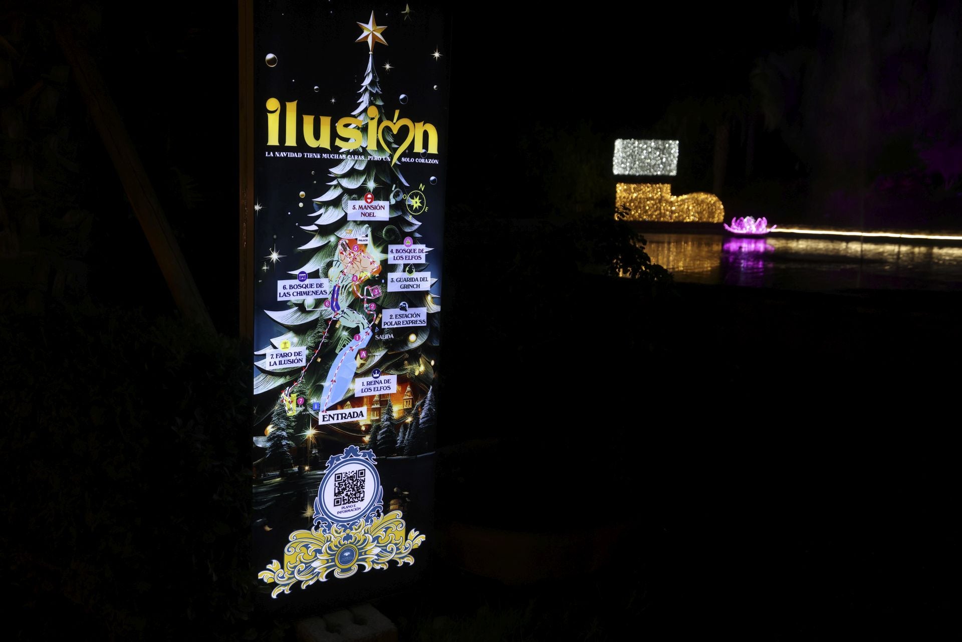 &#039;Ilusión&#039;, el espectáculo navideño de La Concepción, en imágenes