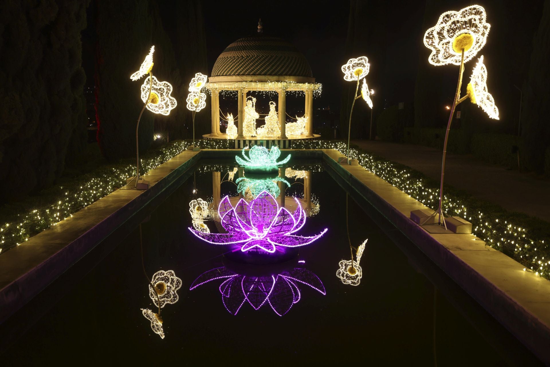 &#039;Ilusión&#039;, el espectáculo navideño de La Concepción, en imágenes