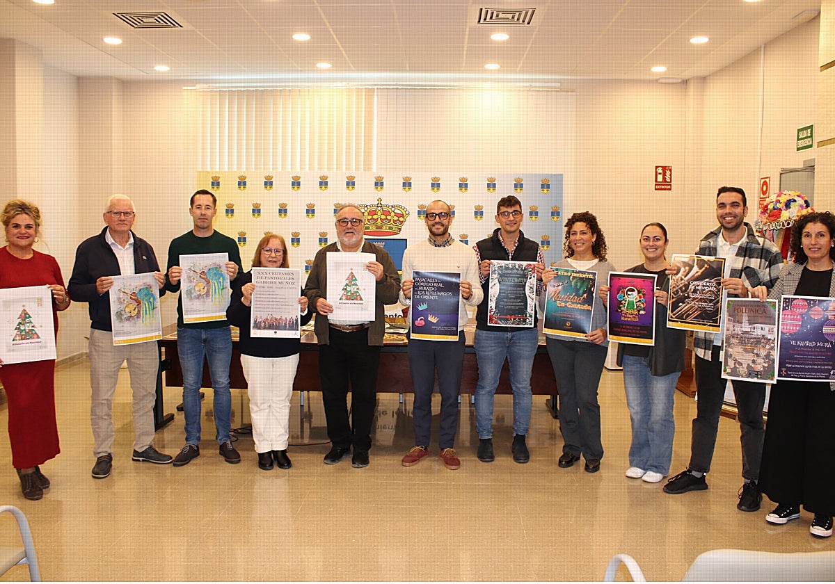 Presentación de la programación navideña.