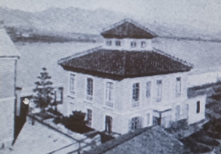Antigua fotografía de la casa, conocida como villa 'Los Pinos'.